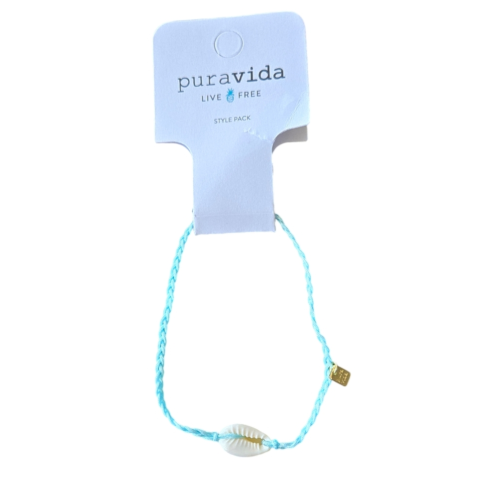 Pura Vida cowrie shell bracelet